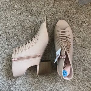 Nude Pink Wedge